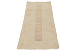 2x4 Beige Turkish Milas Rug