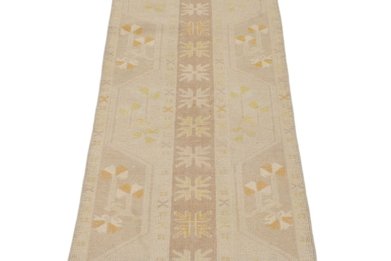 2x4 Beige Turkish Milas Rug