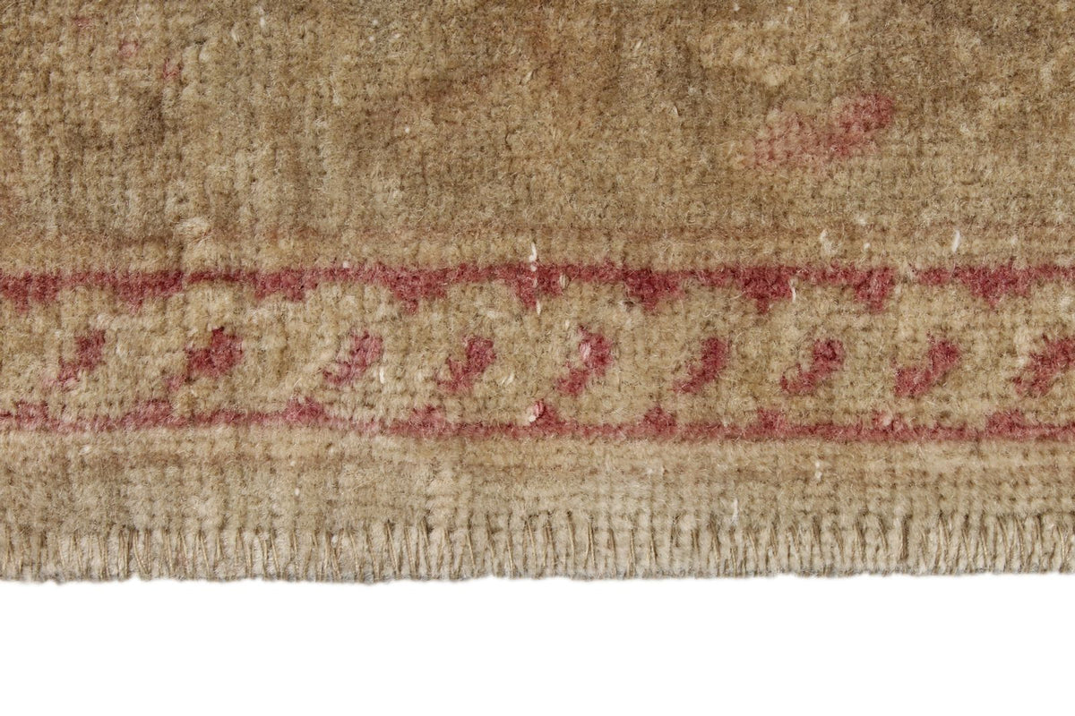 4x6 Beige and Pink Turkish Oushak Rug