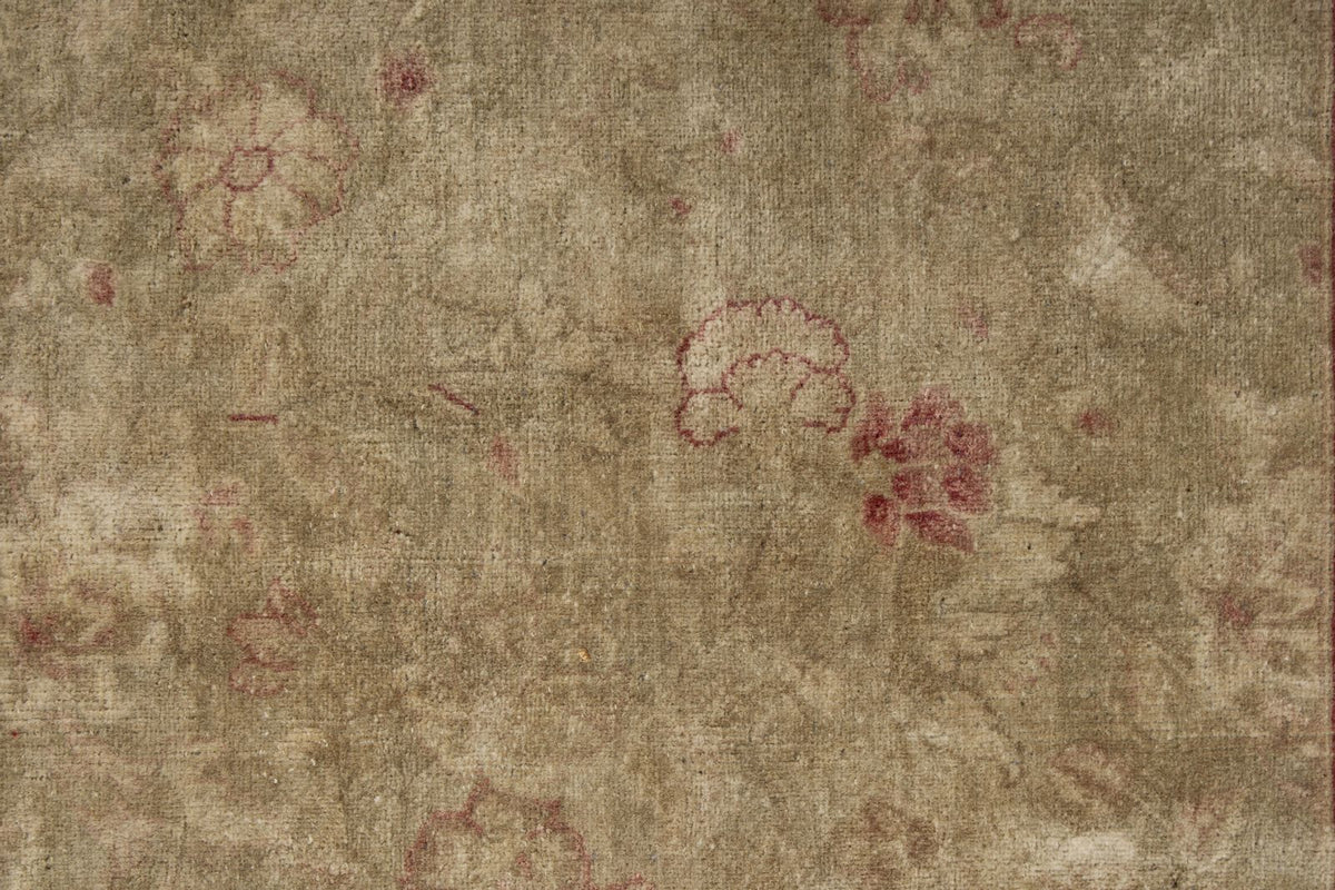 4x6 Beige and Pink Turkish Oushak Rug