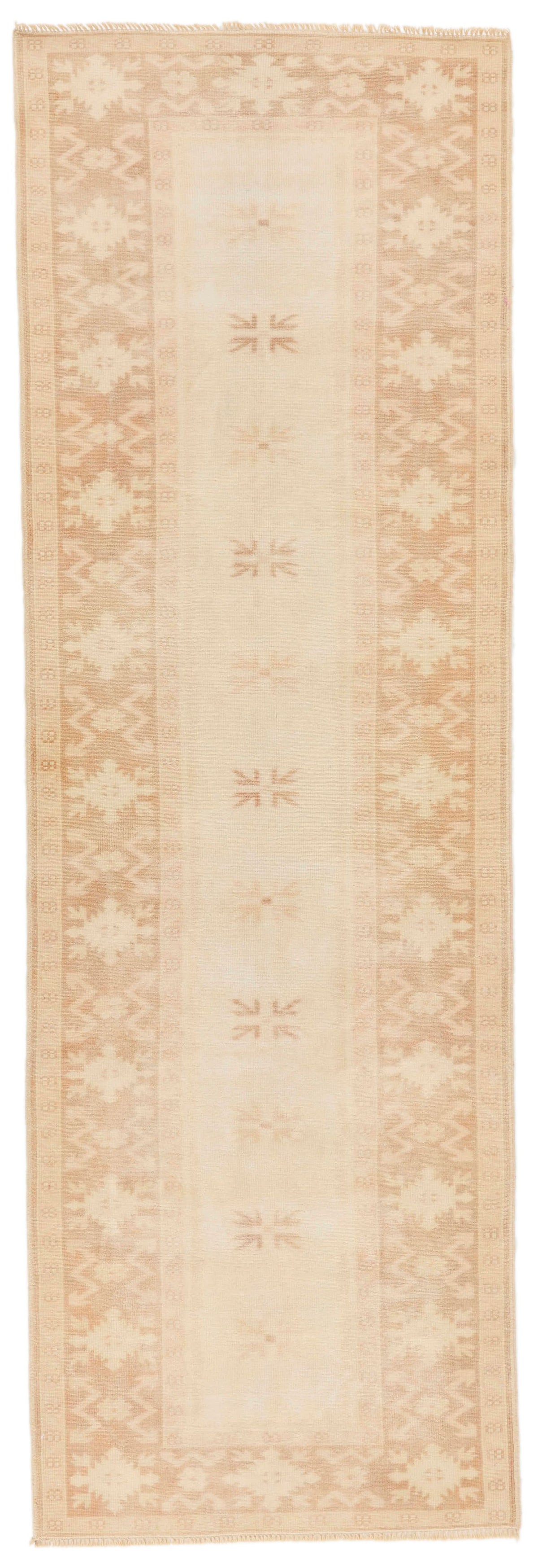 3x9 Beige Turkish Milas Runner