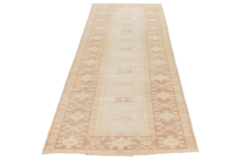 3x9 Beige Turkish Milas Runner