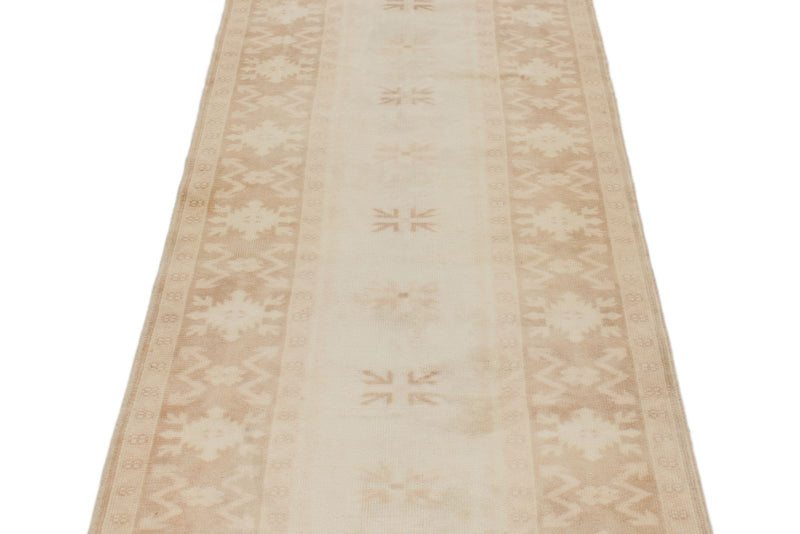3x9 Beige Turkish Milas Runner