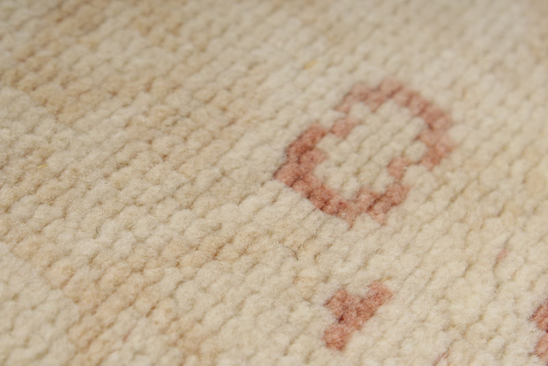 5x6 Beige Turkish Oushak Rug