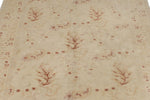 5x6 Beige Turkish Oushak Rug