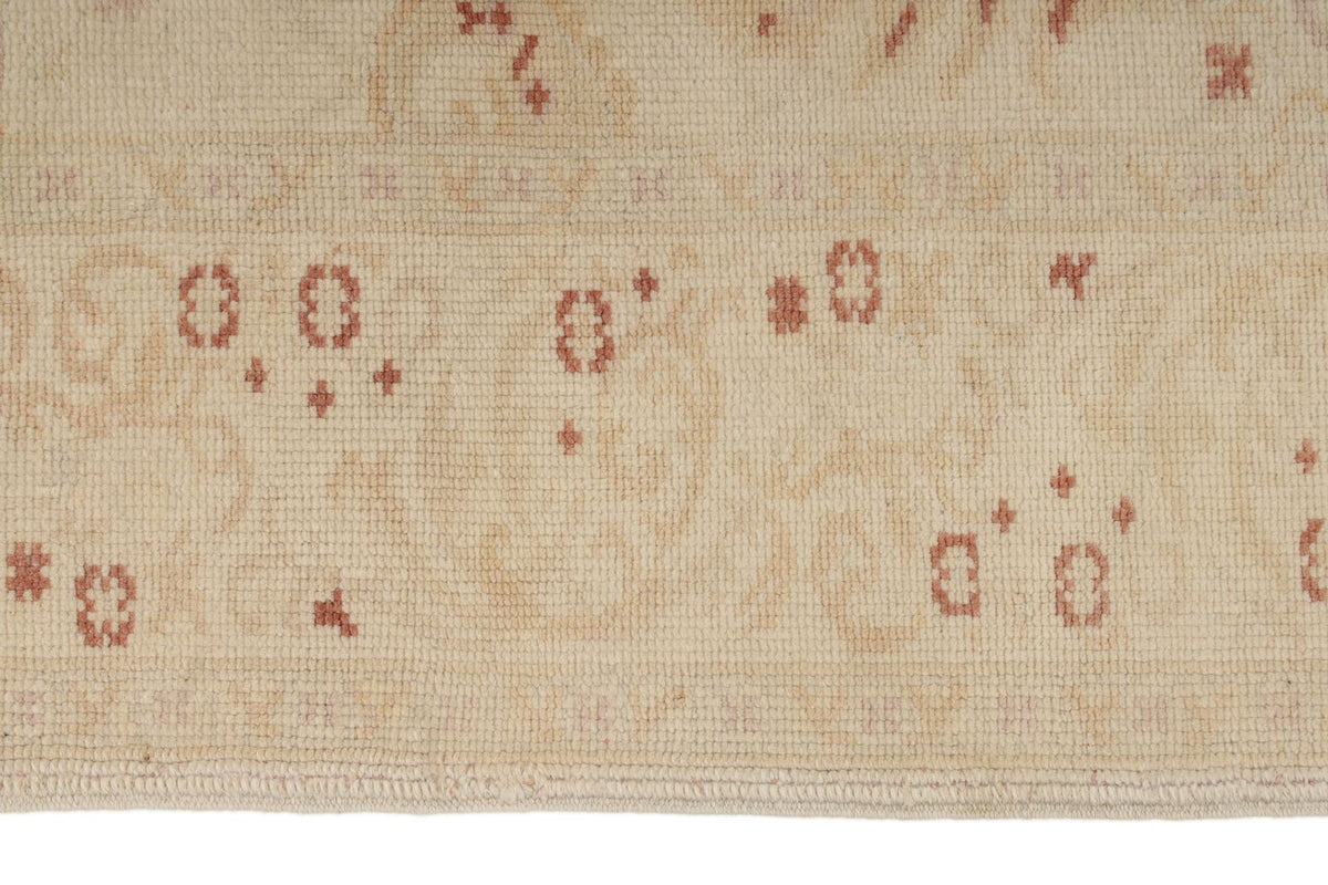 5x6 Beige Turkish Oushak Rug