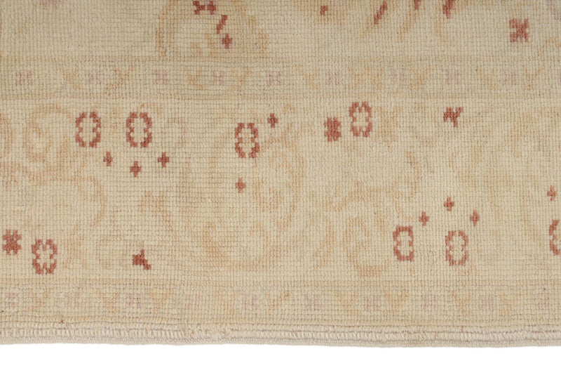 5x6 Beige Turkish Oushak Rug