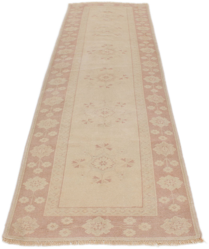 3x11 Pink and White Turkish Milas Runner