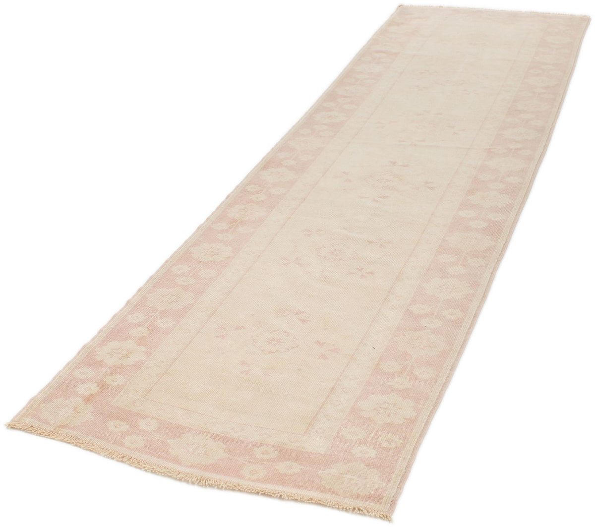 3x11 Pink and White Turkish Milas Runner