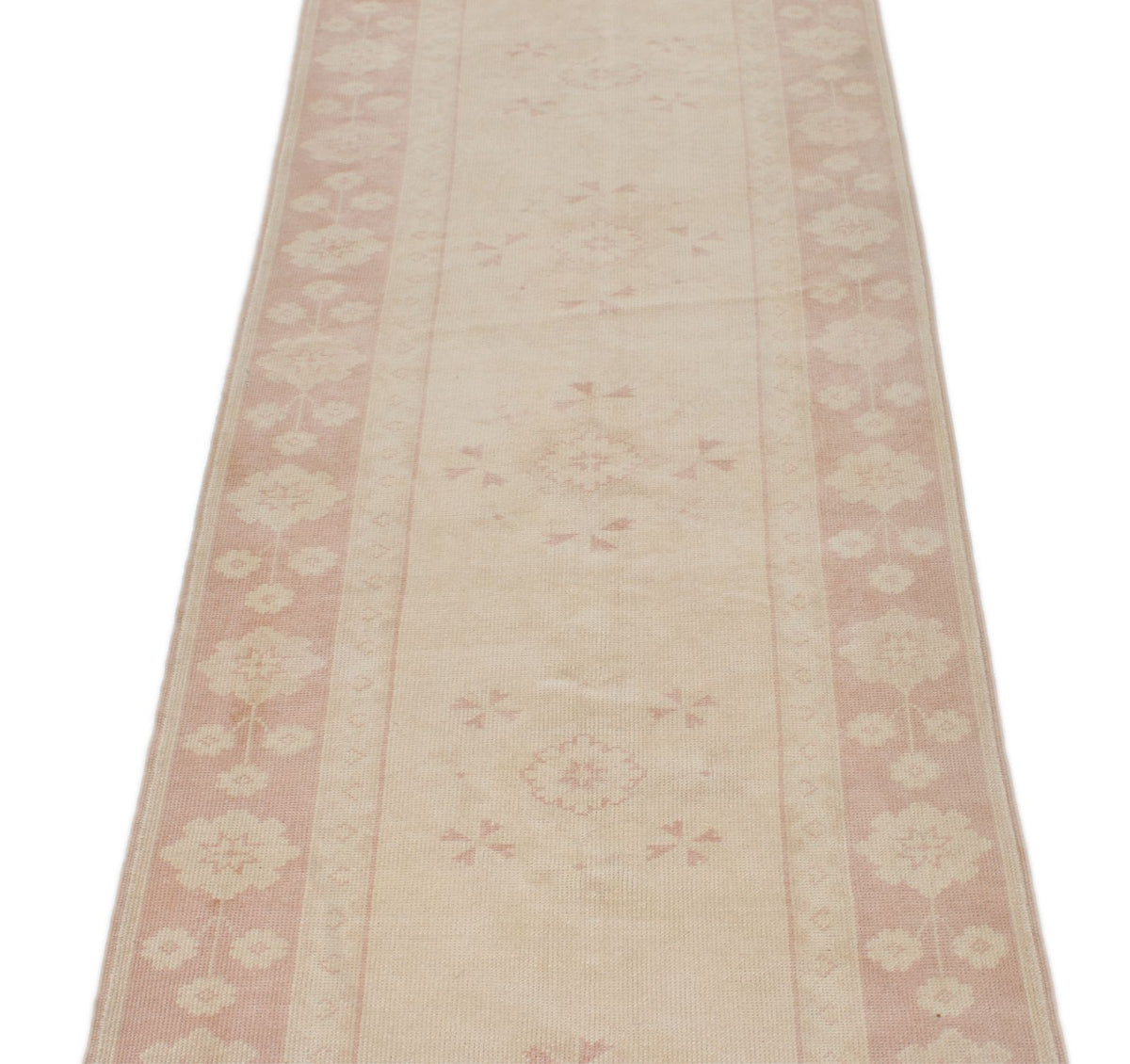 3x11 Pink and White Turkish Milas Runner