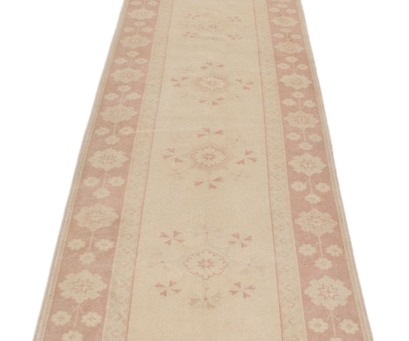 3x11 Pink and White Turkish Milas Runner