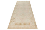 4x10 Beige Turkish Tribal Runner