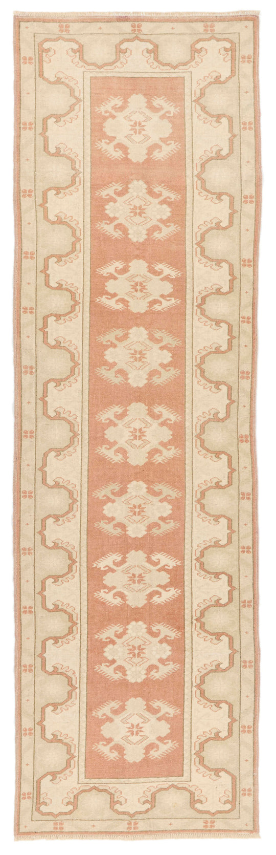 3x9 Beige Turkish Milas Runner