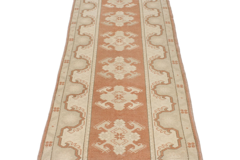 3x9 Beige Turkish Milas Runner
