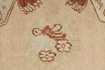 3x11 Beige and Rust Turkish Traditional Runner