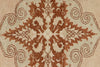 3x11 Beige and Rust Turkish Traditional Runner