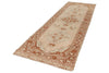3x11 Beige and Rust Turkish Traditional Runner