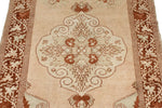 3x11 Beige and Rust Turkish Traditional Runner