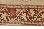 3x11 Beige and Rust Turkish Traditional Runner