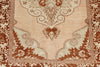 3x11 Beige and Rust Turkish Traditional Runner