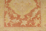 4x11 Beige and Rust Turkish Traditional Runner
