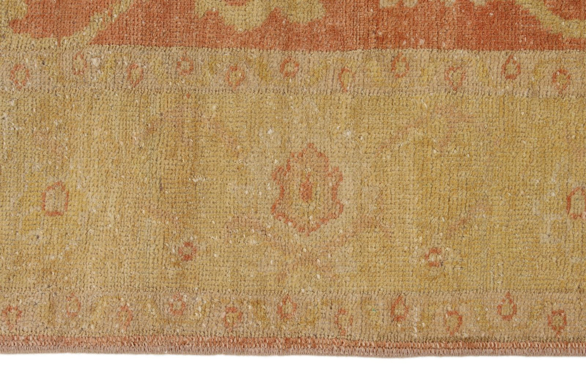 4x11 Beige and Rust Turkish Traditional Runner