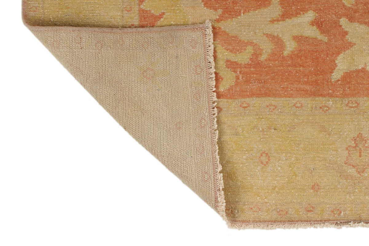 4x11 Beige and Rust Turkish Traditional Runner