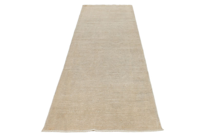 3x10 Beige Turkish Oushak Runner