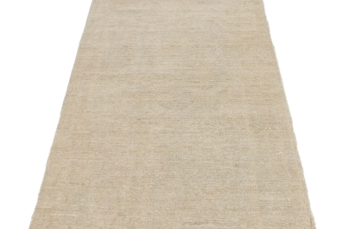 3x10 Beige Turkish Oushak Runner