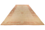 13x19 Beige and Pink Turkish Traditional Rug