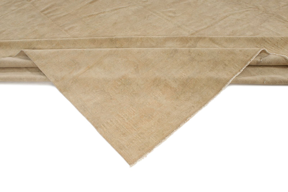 12x16 Beige Turkish Oushak Rug
