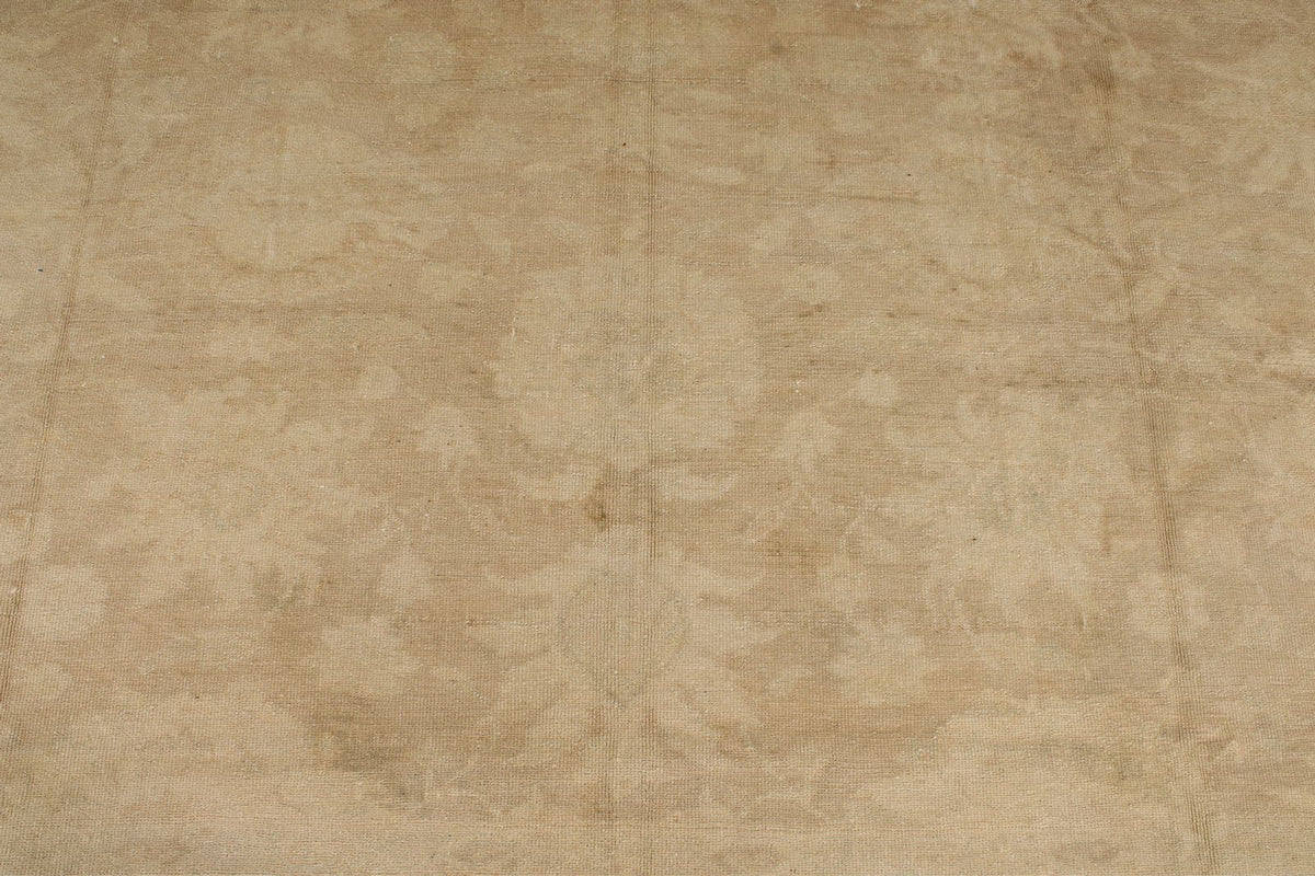 12x16 Beige Turkish Oushak Rug