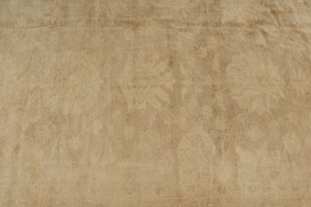 12x16 Beige Turkish Oushak Rug