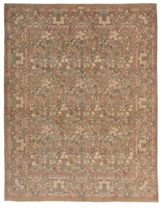 8x10 Rust Persian Traditional Rug