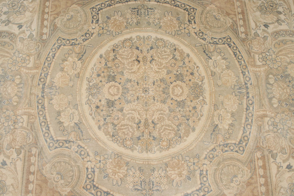 6x10 Beige Persian Traditional Rug