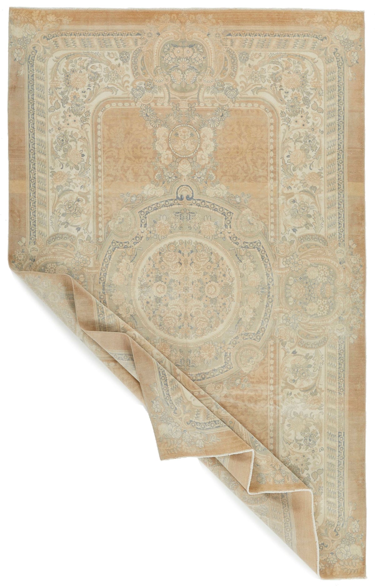 6x10 Beige Persian Traditional Rug