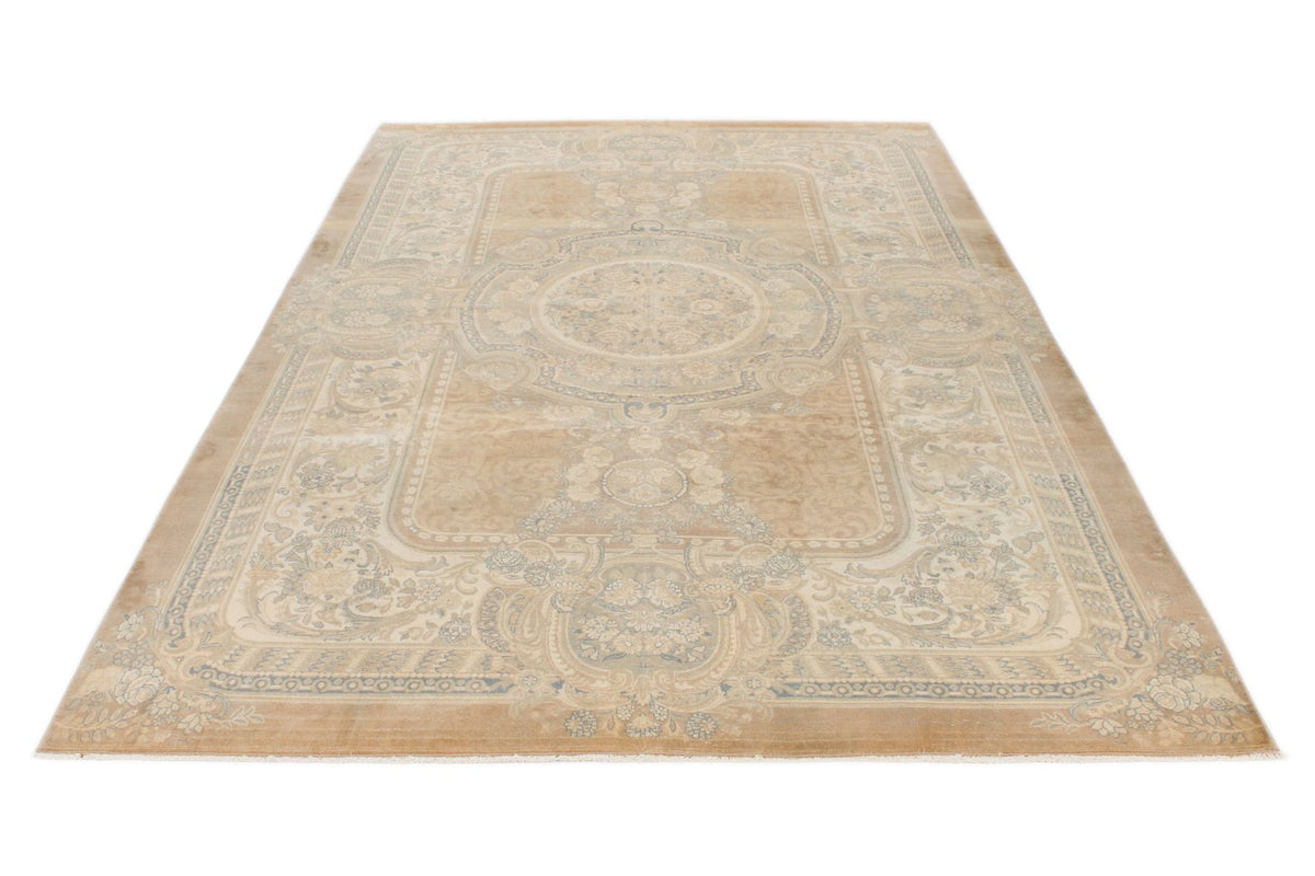 6x10 Beige Persian Traditional Rug