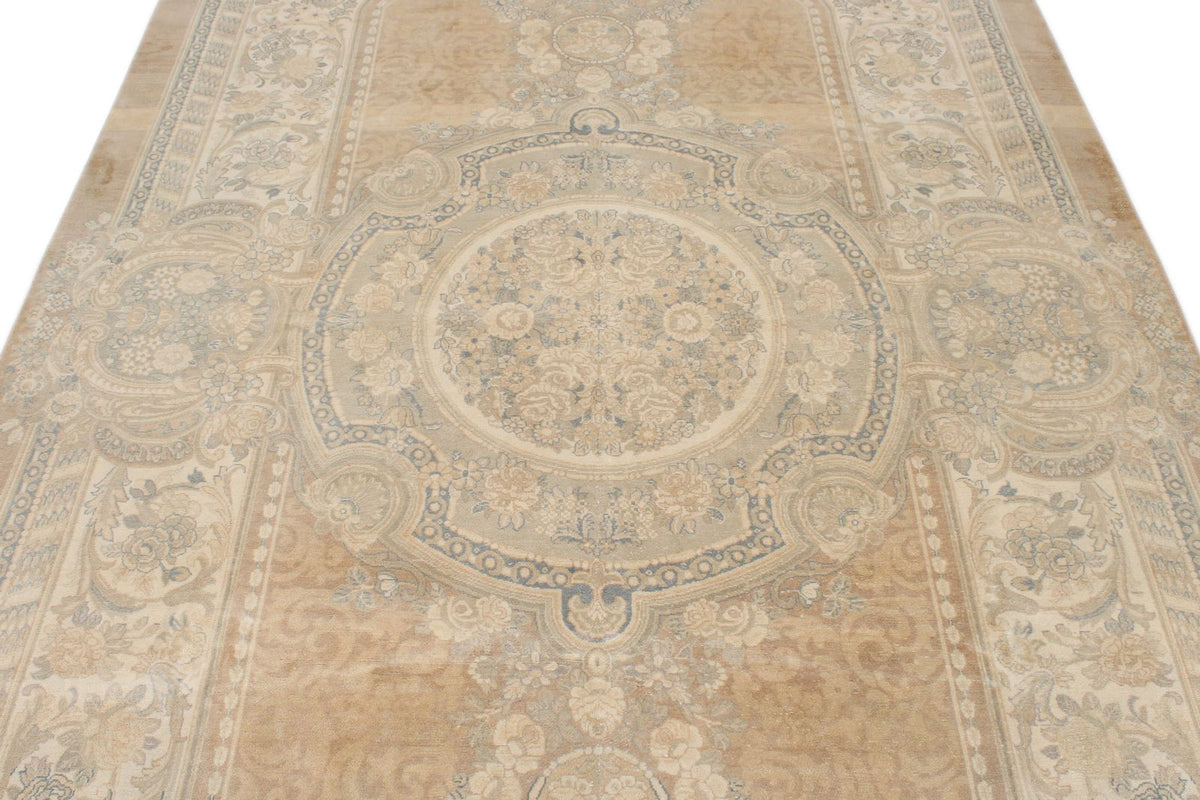 6x10 Beige Persian Traditional Rug