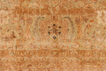 12x15 Brown and Beige Turkish Oushak Rug