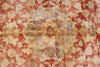 6x9 Red and White Traditional Rug