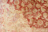 6x9 Red and White Traditional Rug