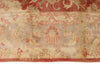 6x9 Red and White Traditional Rug