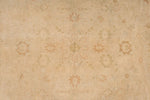 6x9 Beige and Rust Traditional Rug