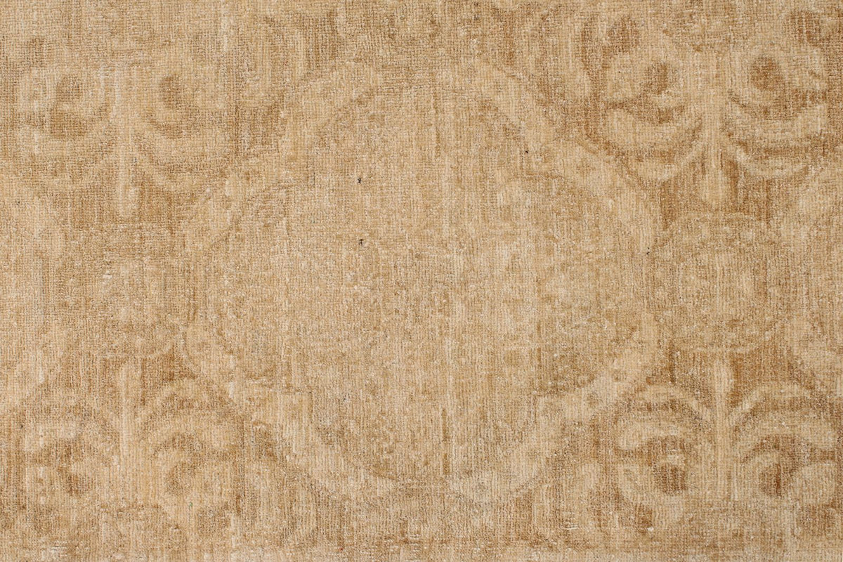 10x14 Beige Turkish Oushak Rug