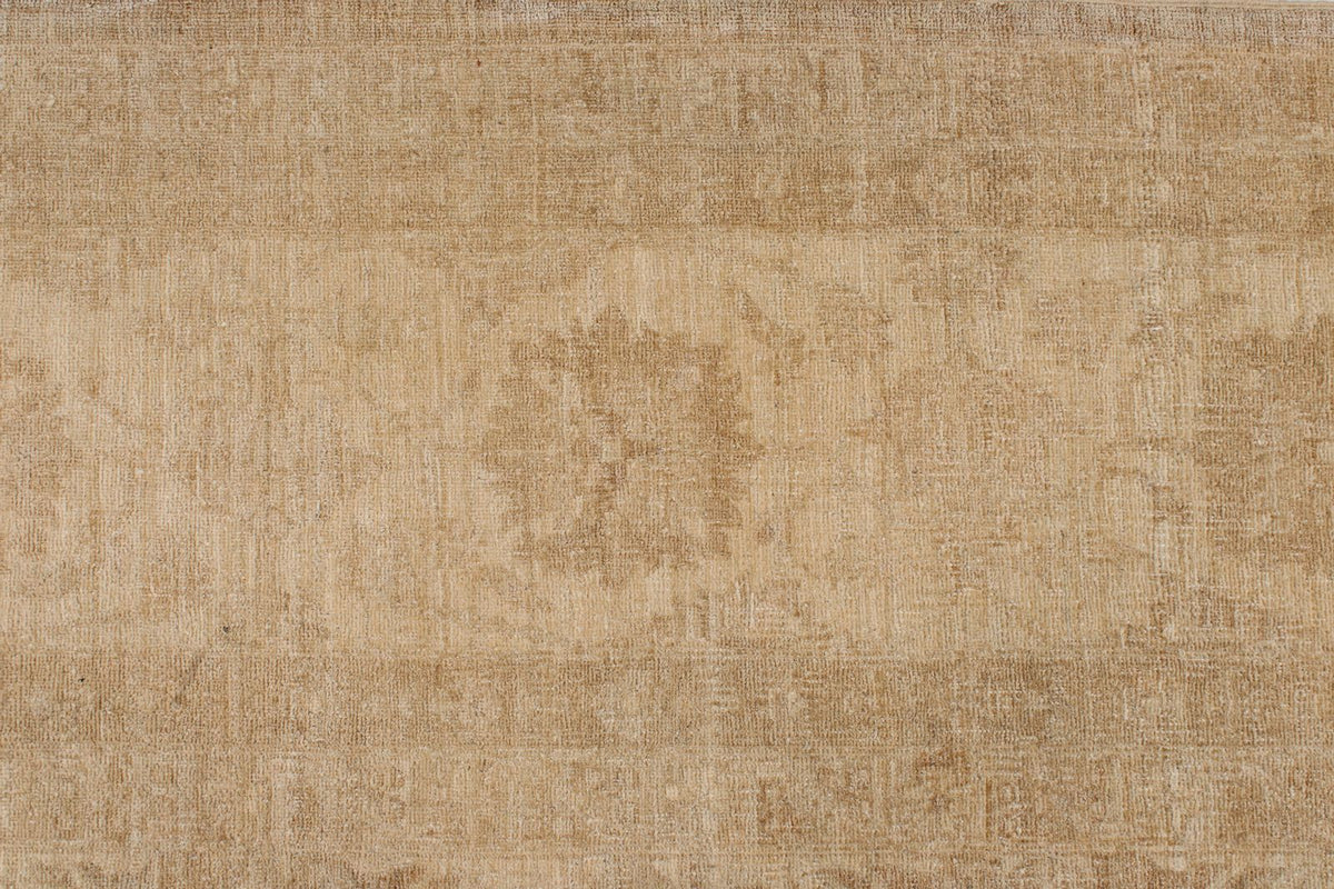 10x14 Beige Turkish Oushak Rug