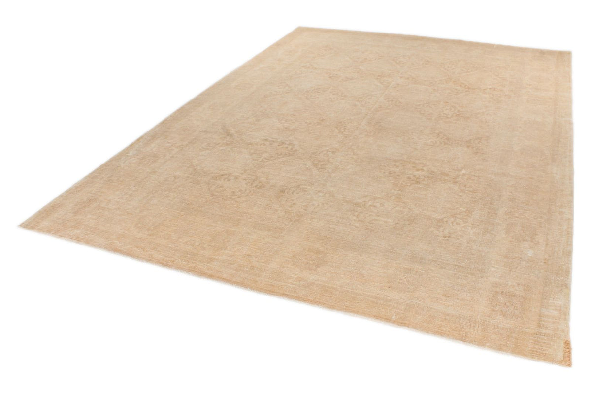 10x14 Beige Turkish Oushak Rug