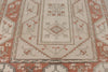 8x12 Beige and Rust Turkish Milas Rug