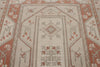 8x12 Beige and Rust Turkish Milas Rug