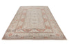 8x12 Beige and Rust Turkish Milas Rug