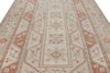 8x12 Beige and Rust Turkish Milas Rug